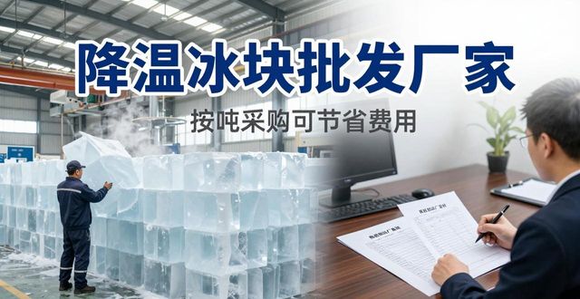 黄浦降温冰块批发厂家 良臣制冰厂直供